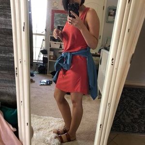 Orange Tank Dress